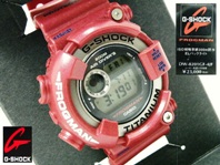 DW-8201GF-4JF レッドメタリックフロッグマン
