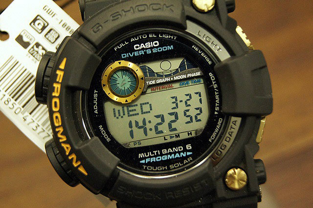 G-SHOCK GWF-1000G-1JR イエローゴールド フロッグマン